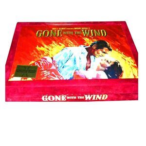 Gone With The Wind Special 70th Anniversary Collectors Box Set Red Velvet Case